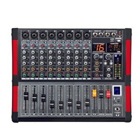 Resim DJ Pro MX-8 8 Kanallı 99 DSP Efektli 2x350 Watt Power Mikser 