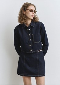 Resim Mavi - Rinse Denim Gömlek 1211167-85481 Lacivert 