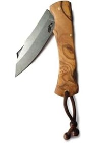 Resim Mena Rise Badger Sköll Zeytin Ağacı Kabzalı Tanto Çakı, Dayanıklı Kamp Ekipmanları, Kamp Aksesuarları, Açık Ha 