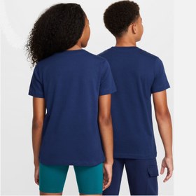 Resim Nike Sportswear Embroidered Futura LBR Short-Sleeve Çocuk Tişört 