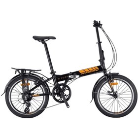 Resim Kron Fd 3000 - 20'' Mtb - 8 Vites - [pabuç Frenli Modeldir] - Siyah-turuncu (ALM BAGAJ/PVC ÇAMURLUK) 