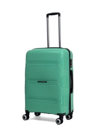 Resim Reymond Luggage Lucas Polipropilen Kırılmaz Valiz, Orta Boy Su Yeşili 
