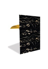 Resim Tink Kendinden Yapışkanlı Gold Siyah Desenli Pvc Panel 41x62 Cm 