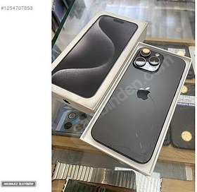 Resim Apple iPhone 15 Pro Max İkinci El YD | 256 GB | Siyah 