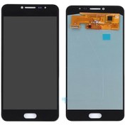 Resim Samsung Galaxy C7 C7000 Lcd Ekran Dokunmatik Servis Orj Siyah 