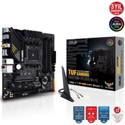 Resim ASUS TUF GAMING B550M-PLUS WIFI II AMD B550 AM4 DDR4 4866 DP HDMI Çift M2 USB3.2 AX WiFi + BT ARGB 2.5Gbit LAN mATX PCIe 4.0 ECC RAM Desteği, AI Ses Engelleyici Mik. Desteği 