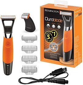 Resim Remington Durablade Pro Sakal Kesme Makinesi, ıslak ve kuru kullanım, lityum pille kablosuz kullanım, kablo ve elektrik fişi dahil USB şarj işlevi MB070 