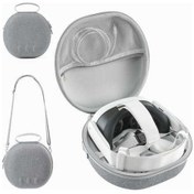 Resim Pazly Jys Jys-mq007 Meta Quest 3 Korumalı Saklama Çantası - Gri, Vr Kask Kolu Koruma Eva - Taşınabilir Gri 