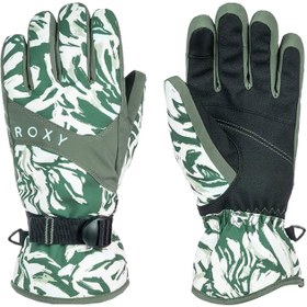 Resim Roxy Jetty Gloves Kadın Yeşil Eldiven 