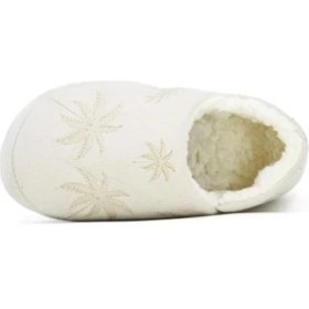 Resim Mls 090 Ev Içi Yünlü Kışlık Kadın Ev Pandufu Ev Ayakkabısı 