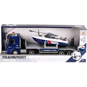 Resim Denisam PY8815B Sesli ve Işıklı Bot Taşıyan Tır -Canem Oyuncak 