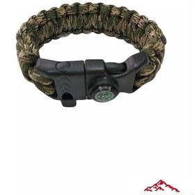 Resim Paracord Bileklik Kamuflaj Çok Renkli 