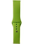 Resim Mobilefix Huawei Honor Magic 2 46mm Band Serisi 22mm Klasik Kordon Silikon Strap Kayış-yeşil 