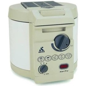 Resim easytekno Aksu T11 Ken Fry Yağlı Fritöz Beyaz 