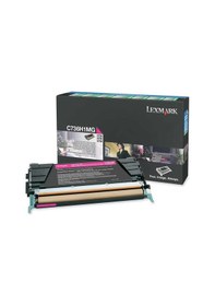 Resim Lexmark C736-C736H1Mg Kırmızı Toner Yüksek Kapasiteli 