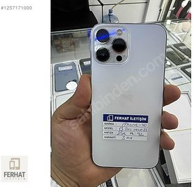 Resim Apple iPhone 13 Pro Max İkinci El TR | 256 GB | Gümüş 