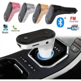 Resim Car-G8 Dijital Ekran Bluetooth Araç Kiti Oto Araç Fm Transmitter white 