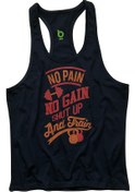 Resim BLUU Fitness Gym Tank Top Sporcu Atleti Train 