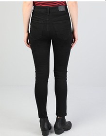 Resim Colin's Colins Super Slim Fit Yüksek Bel Dar Paça Kadın Siyah Jean Pantolon Cl1040215 Q1.v1 Dn01839 Siyah 