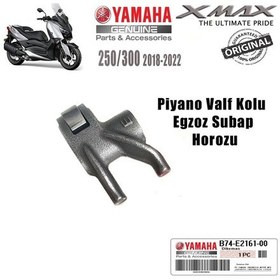 Resim Yamaha Xmax 250/300 2018-2024 Piyano Egzoz Subap Horuzu 