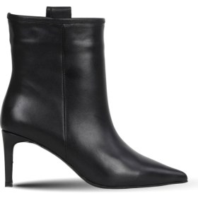 Resim Bueno Shoes Siyah Deri Kadın Topuklu Bot 42WB6253 42WB6253 