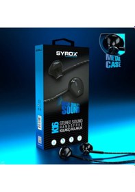 Resim Syrox K16 Ekstra Bas Stereo Kulakiçi Kulaklık 