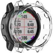Resim Garmin Fenix 6s / 6s Pro Akıllı Saat Yarım Kapsama Tpu Koruyucu Kılıf 