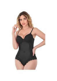 Resim Siyah Mı Emay 176 Dantelli Body Siyah 