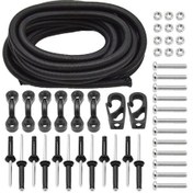 Resim Tenfowee Yüksek Esneklikli Kayık Bağlama Kiti - Dayanıklı Lateks Kordon Ve Nylon Aksesuarlar İle Kk-t03 