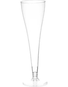 Resim Mika Şampanya Kadehi Şeffaf Ayaklı 120 Cc 6 Adet 