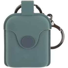 Resim Nettech Airpods Uyumlu Key Craft Seri Arka Koruma Kılıf - Yeşil Yeşil 