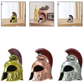 Resim Etty Metal Dekoratif Şövalye Miğferi 