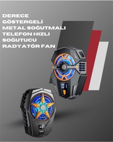 Resim Ergonomik Telefon Soğutucu 2 Hız Ayarı, Hafif Ve Taşınabilir 