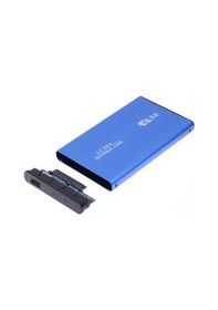 Resim MAXGO 2126 2.5 Inç Usb 3.0 Sata Harddisk Hdd Kutusu 5 Gbps + Kılıf - Mavi Aluminyum 