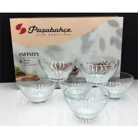 Resim Paşabahçe 530256 İnfinity Cam Kase 12cm 6 Lı 