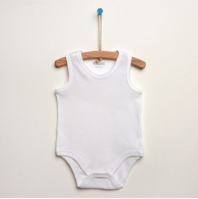 Resim KABAŞ E-TİCARET Hellobaby bebek Atlet Body - Beyaz 