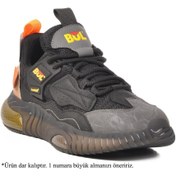 Resim Bulldozer 241378 M Siyah Erkek Spor Ayakkabı DAR KALIP 
