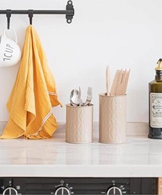 Resim The Mia Prizma Tezgah Üzeri Kaşıklık Karamel 13x11 CM 