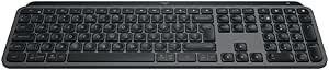 Resim Logitech MX Keys S - Grafit, ABD QWERTY Düzeni 