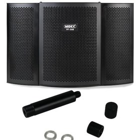 Resim Midex Pf-50b Mikrofon Ses Yalıtım İzolasyon Paneli Metal 35x22 Cm 