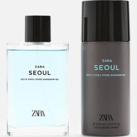 Resim Zara SEOUL EDT 90 ML (3.04 FL OZ) + DEODORANT SPRAY EDC 150 ML (5.07 FL OZ) 