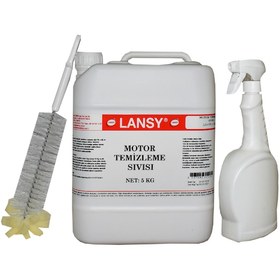 Resim Lansy Motor Temizleme Sıvısı 5 Kg + Sprey ve Fırça 