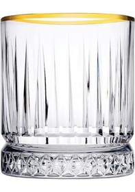 Resim Perlotus 210 Cc Golden Altın Yaldızlı Viski Bardağı 1 Adet Tek Kadeh 