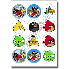 Resim Angry Birds Yenilebilir Resim Baskısı 