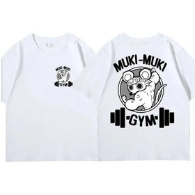 Resim Snapbuy Anime İblis Avcısı Uzui Tengen Baskılı Unisex Spor T-shirt - Büyük Boyblackerkek Black 