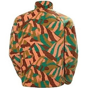 Resim Helly Hansen Panorama Printed Pile Snap Mont Erkek Polar-28824-turuncu 
