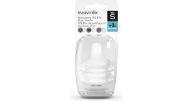 Resim Suavinex Silikon 2'li Biberon Emziği Orta Akış 