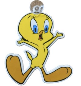 Resim Genel Markalar Tweety Vantuzlu Araba Süs Vantuzlu Oyuncak 