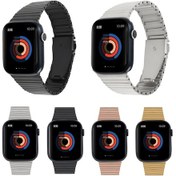 Resim iOS Uyumlu Watch İçin Ocean Metal Değiştirme Saat Kayışdo Se 2023 44mm 