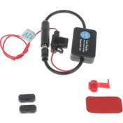 Resim Suntek Radyo Fm Am Anten Sinyal Güçlendirici Amplifikatör 